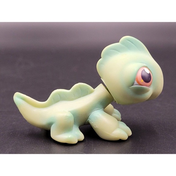 Littlest Pet Shop Iguana #29 Hasbro 2007 Green Lizard Figure LPS - Picture 8 of 11